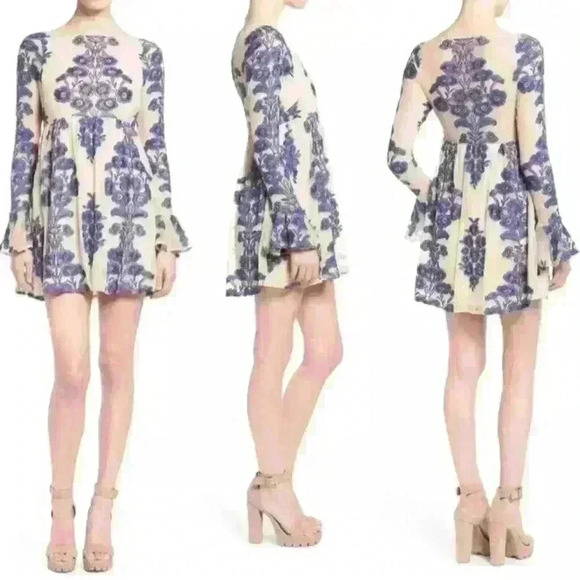 For Love & Lemons “Temecula Mini Dress” Large New Without Tags - Picture 2 of 14